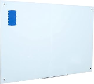 Tableau magnétique en verre blanc dexboard 48" x 36", tableau effaçable à sec