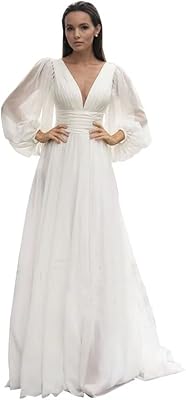 Robes de mariée en dentelle à manches longues pour mariée robes