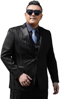 Blazer pour hommes printemps coutures en satin de luxe dîner costume