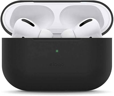 Étui de protection mince elago apple airpods pro noir eappsm-ba-bk