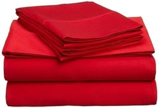 Mat's linen parure de draps superposés en coton égyptien rv (34x75)