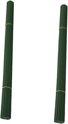 Yarno 200 pièces plantes artificielles en plastique plantes mickle plantes de bambou vert
