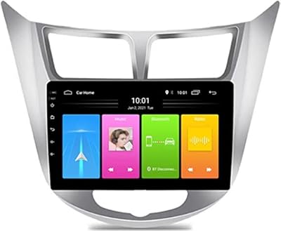 Système de navigation gps stéréo de voiture winka android 10.0 pour hyundai accent/verna