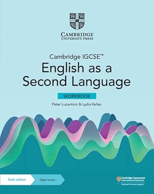 Cahier d'exercices d'anglais langue seconde cambridge igcsetm avec accès numérique (2 ans)