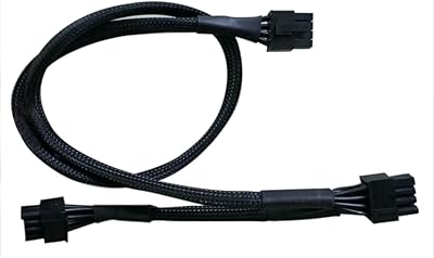 Câble d'alimentation modulaire de remplacement genete pour module d'alimentation corsair rmx 8 broches