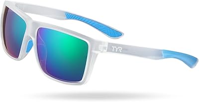 Lunettes de soleil rectangulaires unisexes tyr