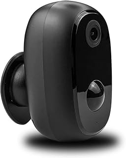 Caméra de sécurité sans fil alimentée par batterie rechargeable boyarka avec support magnétique