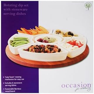 Assiette à collation ou spinner susan occasions assiette de service avec assiettes