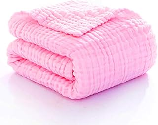 Couverture pour bébé en mousseline, 6 couches 40 x 43" couverture en coton