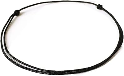 Bracelet de protection à cordon noir au design simple fil kabbale
