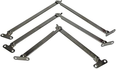 Bâton de fenêtre chromé robustline, rétention de friction robuste pour charnière de fenêtre