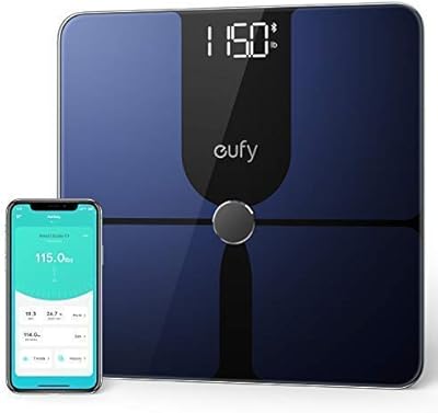 Balance intelligente p1 avec bluetooth, grand écran led, 14 mesures, analyse du poids/graisse
