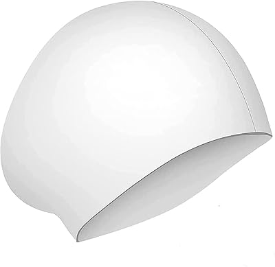 Bonnet de bain pour femmes pour cheveux longs améliorés bonnets en silicone