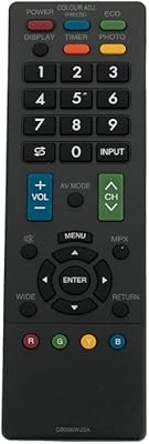 Nouvelle télécommande gb096wjsa adaptée au téléviseur lcd intelligent sharp lc-39le155m