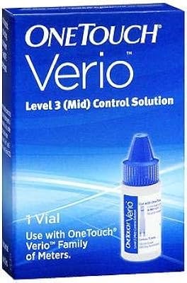 Solution de contrôle one touch virio niveau 3 (moyen) - 1 flacon, paquet