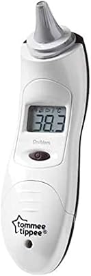 Thermomètre numérique tommee tippee closer to nature - blanc/noir