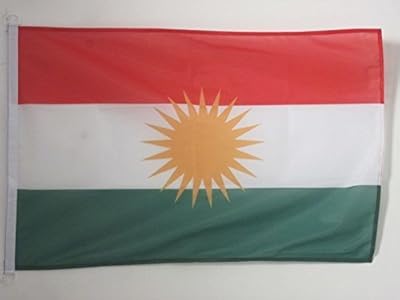 Drapeau nautique de l'arizona drapeau du kurdistan 18" x 12" - drapeaux du