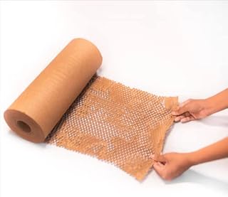 Film à bulles écologique | papier nid d'abeille pour emballage protecteur avec rembourrage | 15" x 35' (55') | fournitures d'emballage fragiles et cadeaux. Diaytar Sénégal : Des produits pour toute la famille à prix cassés