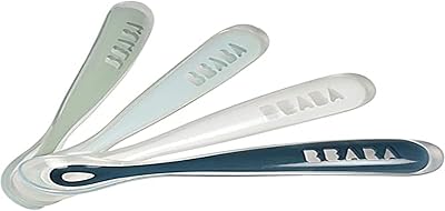Ensemble de cuillères d'alimentation pour bébé biaba stage 1, cuillère pour bébé