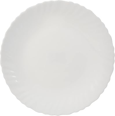 Assiette à dessert tournante opal ware de 75 pouces plats pâtes | au