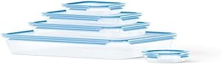 Tefal master seal kit de conservation des aliments frais transparent bleu 015 025