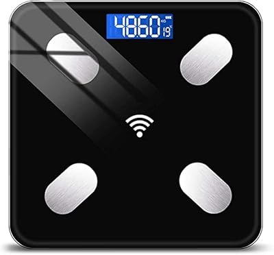 Balance de graisse corporelle amerteer, chargement usb, balance de poids imc numérique