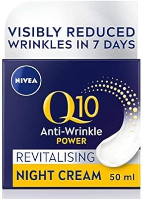 Nivea q10 plus soin de nuit anti-rides 50 ml - pack de 2