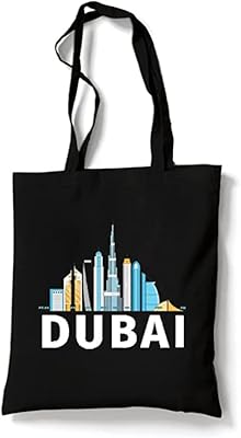 Sac fourre-tout / sac d'épicerie / sac à bandoulière dubai en toile