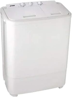 Machine à laver semi-automatique aftron afw66100 (blanc, 6 kg)