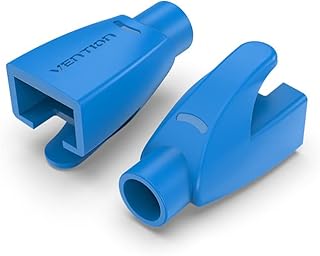 Couvercle ethernet rj45 en pvc version bottes anti-traction pour prise réseau