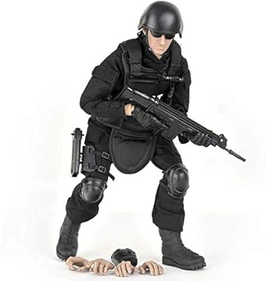 Ensemble de jouets de combat de l'armée militaire swat 1/6 en noir - 30 cm. Trouvez tout ce dont vous avez besoin sur Diaytar Sénégal