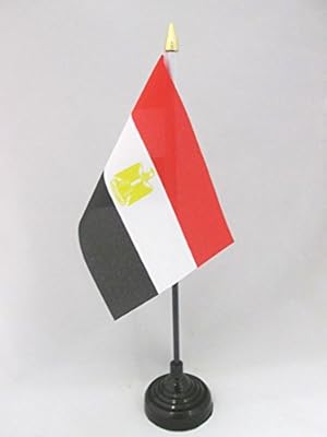 Drapeau de table az flag égypte 4" x 6" - drapeau de bureau