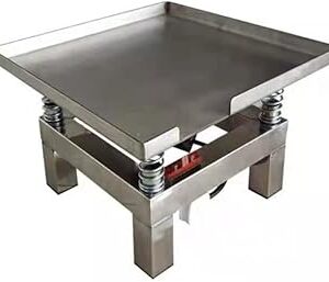 Table vibrante en béton 35x35cm, plate-forme d'essai de vibrations en acier inoxydable, petite table vibrante 3000 tr/min. Diaytar : L'excellence du service, la douceur des prix