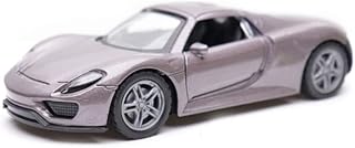 Modèle de voiture porsche moulé sous pression pour enfants (gris)