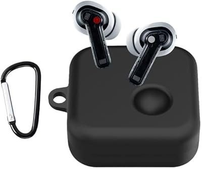 Étui de protection en silicone ustiya nothing ear 1 avec porte-clés