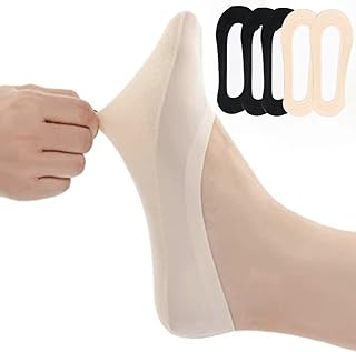 5 paires de chaussettes invisibles pour femmes coupe basse en coton