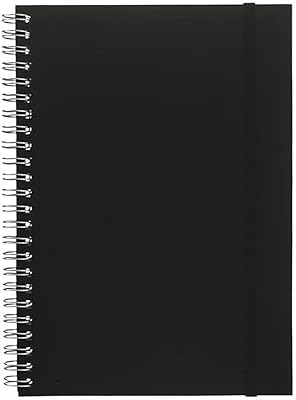Cahier à spirale hima, format a5, longueur 21 cm x largeur 14,8 cm