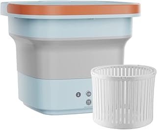 Mini lave-linge portable avec essoreuse à stérilisation par ultrasons avec panier de vidange