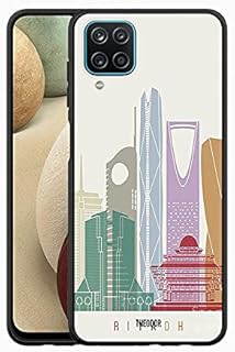 Coque de protection pour samsung galaxy a12/m12 riyadh skyline