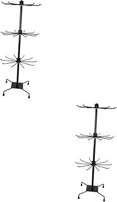 2 pièces en fer forgé porte-bijoux support organisateur de boucles