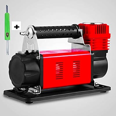 Compresseur d'air automobile double cylindre robuste flak tech 150 l m avec éliminateur