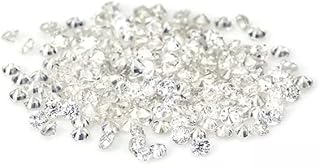 Pierre de moissanite en vrac 1 ct de couleur def et pierres précieuses