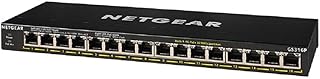 Adaptateur réseau gigabit ethernet 16 ports non géré netgear (gs316p) - avec 16