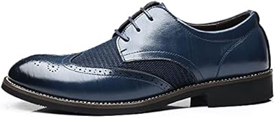 Chaussures formelles lucy pour hommes, chaussures oxford à lacets en cuir, chaussures plates