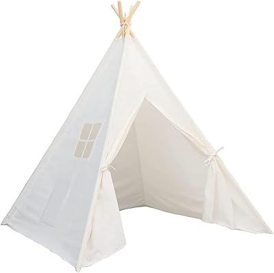 Tente tipi pour enfants, tente de jeu pliable pour filles et garçons