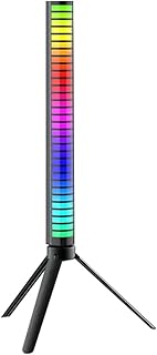 Lumière led dciustfhe rgb, contrôle du son, contrôle par application, lampe de ramassage