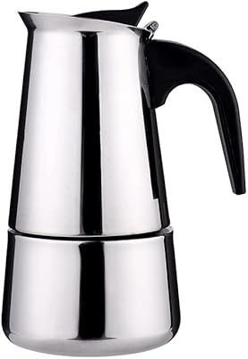 Machine à expresso arabest en acier inoxydable, cafetière à expresso sur cuisinière, cafetière