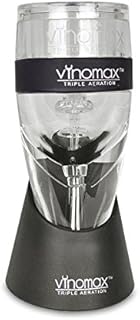 Aérateur triple de vin portatif vinomax vinomax-hta