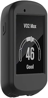 Coque en silicone yin sung compatible avec garmin edge 830 - noir