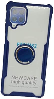 Coque de protection arrière rigide transparente pour samsung galaxy f62 - m62 avec